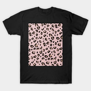 Leopard pattern, Animal print, Retro, Mid century art T-Shirt